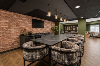 Speakeasy style lounge